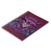 Dark Fantasy Raben-Notizbuch Notizblock (Linke Seite)