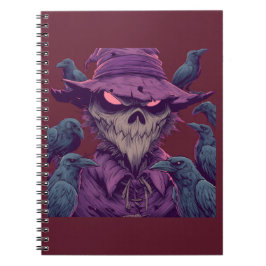Dark Fantasy Raben-Notizbuch Notizblock