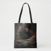 Dark Fantasy River Höhle Tasche (Vorderseite)