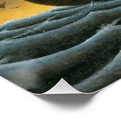 Dark Fantasy Santa Pirate Leinwand Art Poster (Ecke)