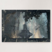 Dark Fantasy World Window View Puzzle (Horizontal)