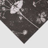 Dark Floral Artwork Seidenpapier (Ausschnitt)