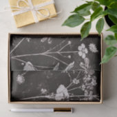 Dark Floral Artwork Seidenpapier (Geschenk)