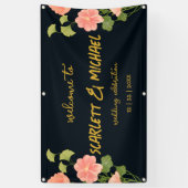 Dark Floral Banner (Vertikal)