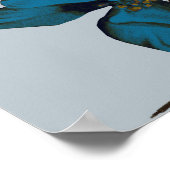 Dark Floral Beerdigung Poster (Ecke)