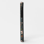Dark Floral Case-Mate iPhone Hülle (Hinten/Links)