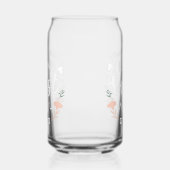 Dark Floral Christlich Art - Psalm 56:3 Dosenglas (Links)