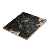 Dark Floral Fliese (Seite)
