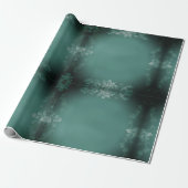 Dark Floral Geschenkpapier (Ungerollt)
