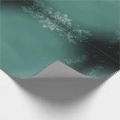 Dark Floral Geschenkpapier (Ecke)