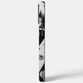 Dark Floral Heart Phone Case (Rückseite / Links)