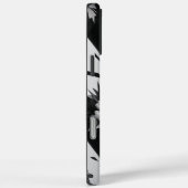 Dark Floral Heart Phone Case (Rückseite / Rechts)