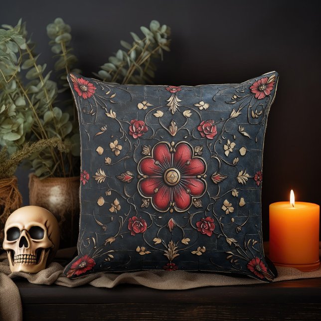 Dark Floral Kissen (Von Creator hochgeladen)