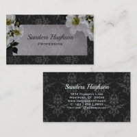 Dark Floral Vintag Goth