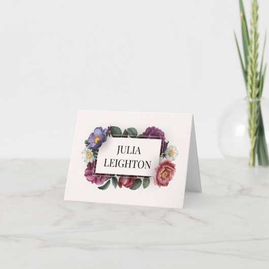 Dark Florals (Vorderseite)