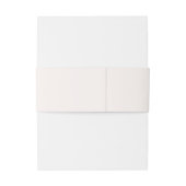 Dark Florals Einladungsbanderole (Rückseitenbeispiel)