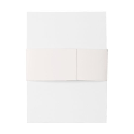 Dark Florals Einladungsbanderole (Rückseitenbeispiel)