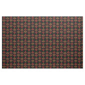 Dark Folk Art Floral Print gemütlich rustikale sch Stoff (Fat Quarter (45,7 x 55,9 cm))
