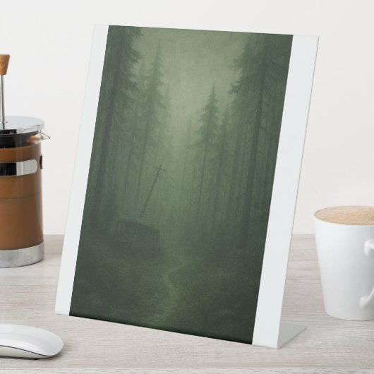 Dark Forest banner Sockelschild (In Situ)