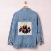 Dark Forest Chicago Bears Maskottchen – Böser Foot Jeansjacke (Hangar)