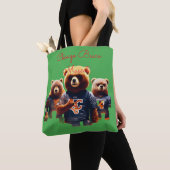 Dark Forest Chicago Bears Maskottchen – Böser Foot Tasche (Von Nahem)