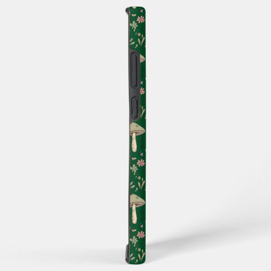 Dark Forest Emerald Fungi Seamless Sophisticated Samsung Galaxy Hülle (Rechte Seite)