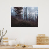 Dark Forest Print Poster Artwork Mural (Küche)