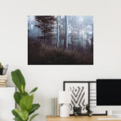 Dark Forest Print Poster Artwork Mural (Heimbüro)