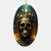 Dark Forest Skull Ornament (Rechts)