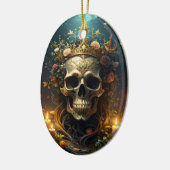 Dark Forest Skull Ornament (Links)