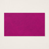 Dark Fuchsia Floral Large Gastgeschenk Hochzeit Ta (Rückseite)