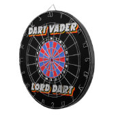 Dark Galactic Lord Sticker – Cosmic Shadow Warrior Dartscheibe (Vorderseite rechts)