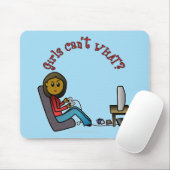 Dark Gamer Girl Mousepad (Mit Mouse)