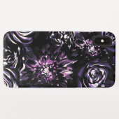 Dark Garden Bewitching Lila Glam Blume Case-Mate iPhone Hülle (Rückseite (Horizontal))