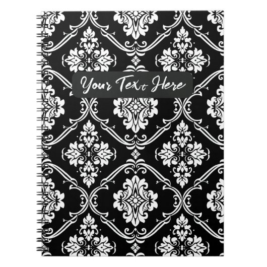 Dark Garden Personalisiert Notizblock (Vorderseite)