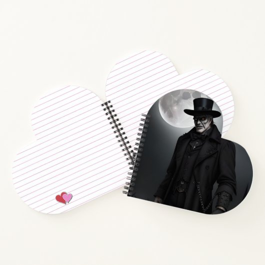Dark Gentleman Notebook Notizblock (Innenseite)