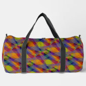 Dark Geometric - Duffel Bag Duffle Bag (Vorderseite)