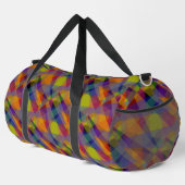 Dark Geometric - Duffel Bag Duffle Bag (Rechte Ecke)