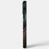 Dark Geometric Minimalistisch Phone Case (Rückseite / Links)