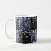 Dark Geometric Mug" Kaffeetasse (Links)