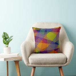 Dark Geometric - Pillow Kissen