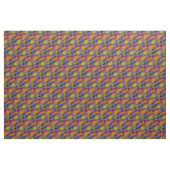 Dark Geometric - Pima Cotton Fabric Stoff (Yard (91,4 cm))