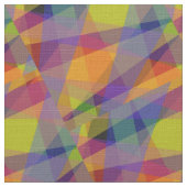 Dark Geometric - Polyester Weave Fabric Stoff (Nahaufnahme)