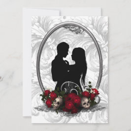 Dark Gewerkschaft Vampire Goth Wedding Einladung