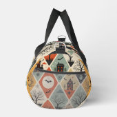 Dark ghost pattern duffle bag (Rechts)
