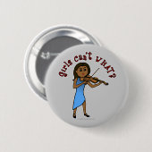 Dark Girl Violine Button (Vorne & Hinten)