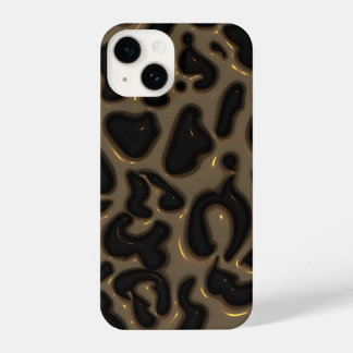 Dark Glossy Marble Aesthetic iPhone 14 Hülle