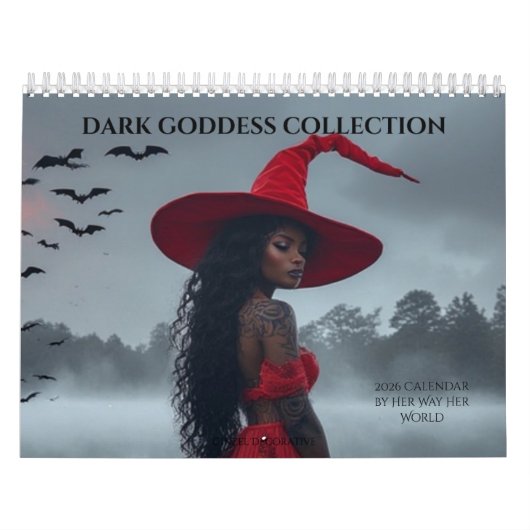 Dark Goddess Halloween Collection Calendar Kalender (Titelbild)