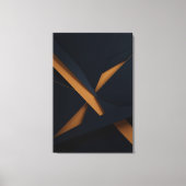 Dark Gold Luxury Leinwanddruck (Vorderseite)