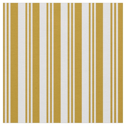 Dark Goldenrod & Lavender Pattern Stoff (Nahaufnahme)